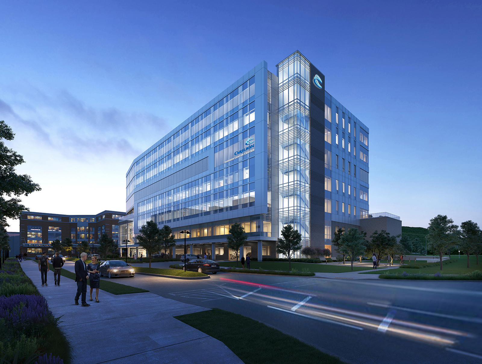 Carilion Cancer Center Rendering July 2024