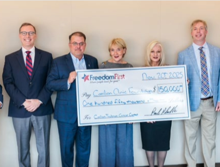 Freedom First Check Presentation