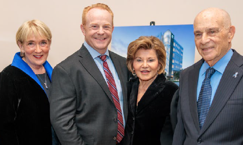 Nancy Howell Agee, Steve Arner, Jenny and Nicholas Taubman