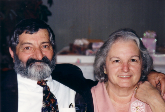 Dr. George Tarasidis (left) and Mrs. Bess Tarasidis (right)