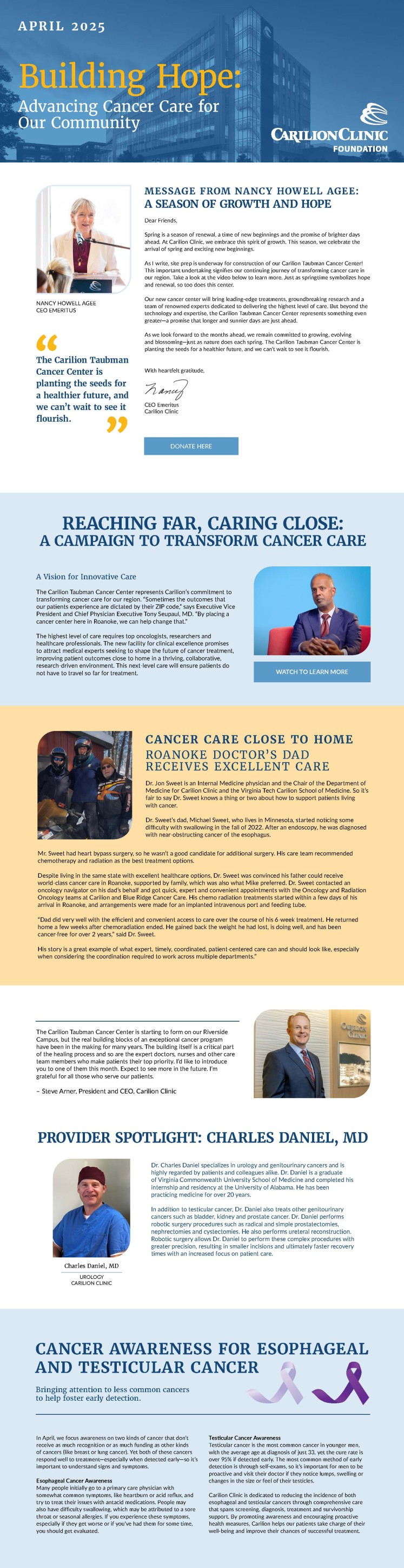 April Newsletter