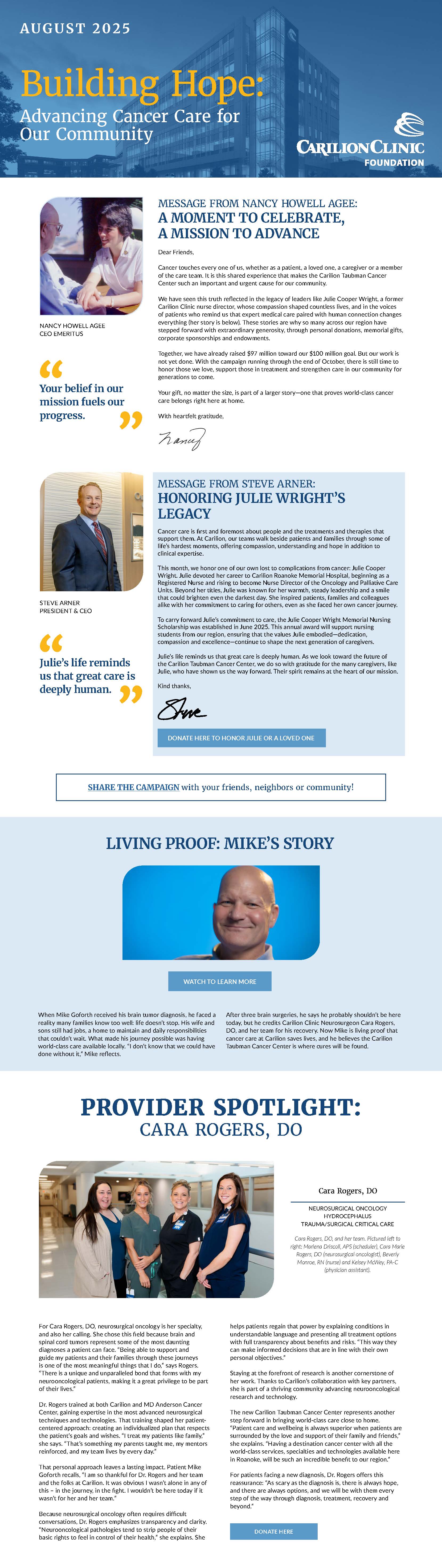 August 2025 Newsletter