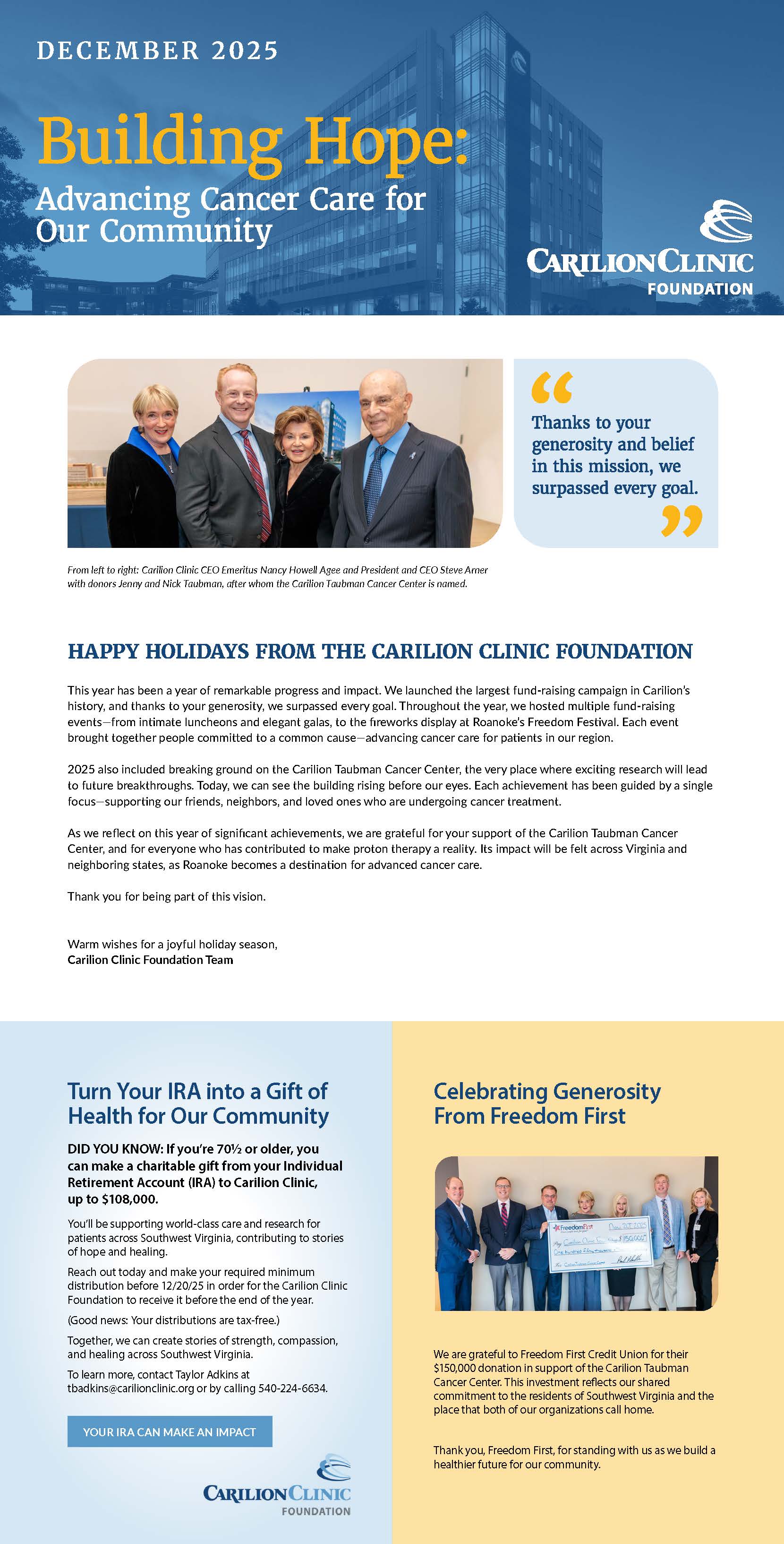 Dec 2025 Newsletter