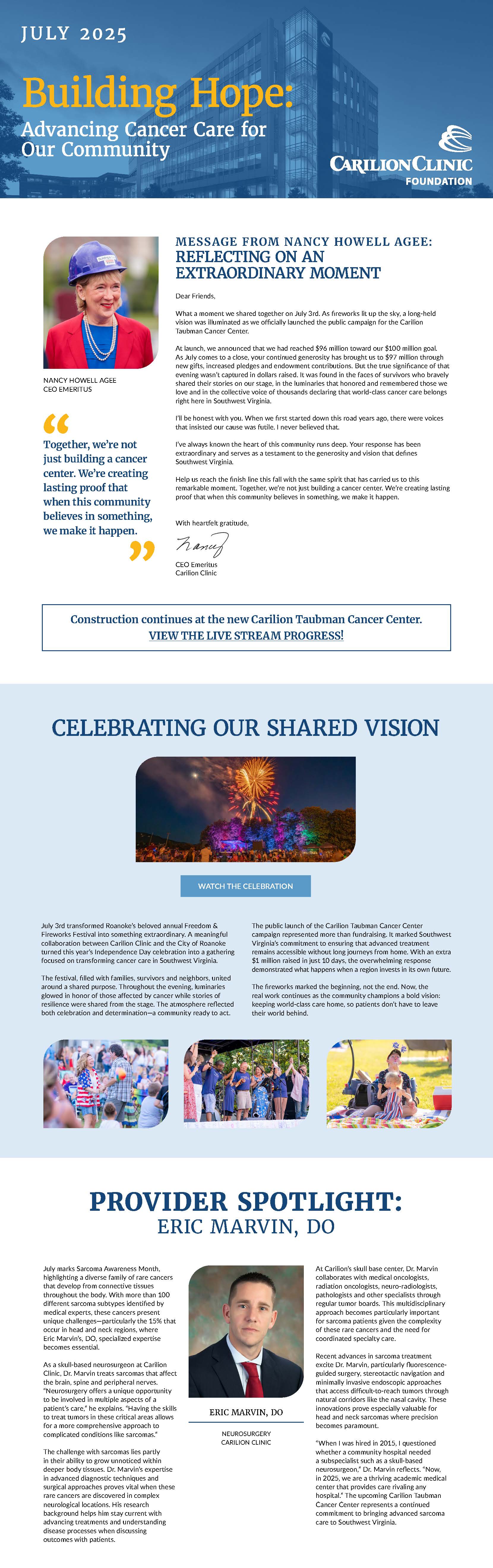 July 2025 Newsletter